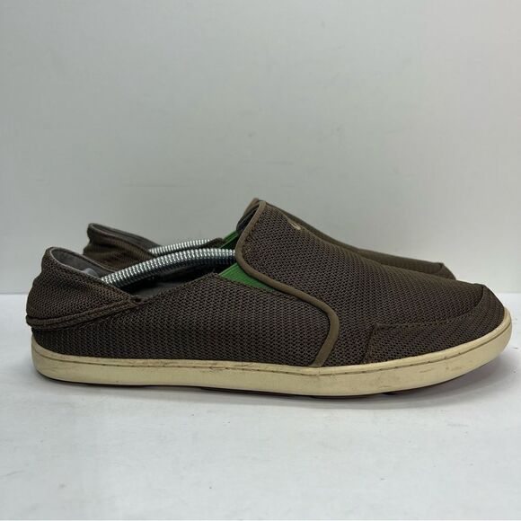 Olukai Nohea Mesh Comfort Slip On Loafer Shoes - Picture 1 of 10